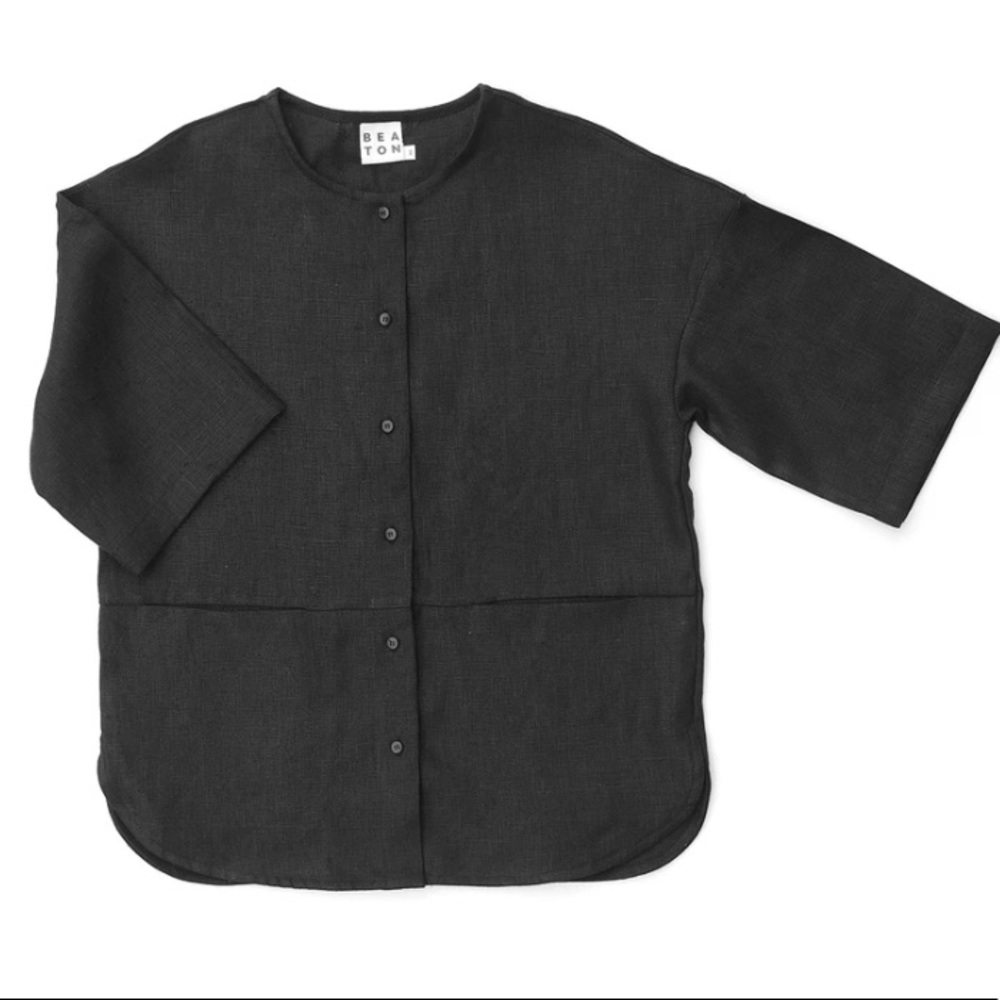 NWT Beaton Linen Utility shirt (sold out size)